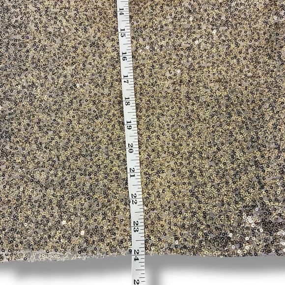 Chico’s Skirt NWT Women's Sz 3 (XL) Stephanie Sequin Lined Pencil Simply Shimmer - Picture 8 of 8